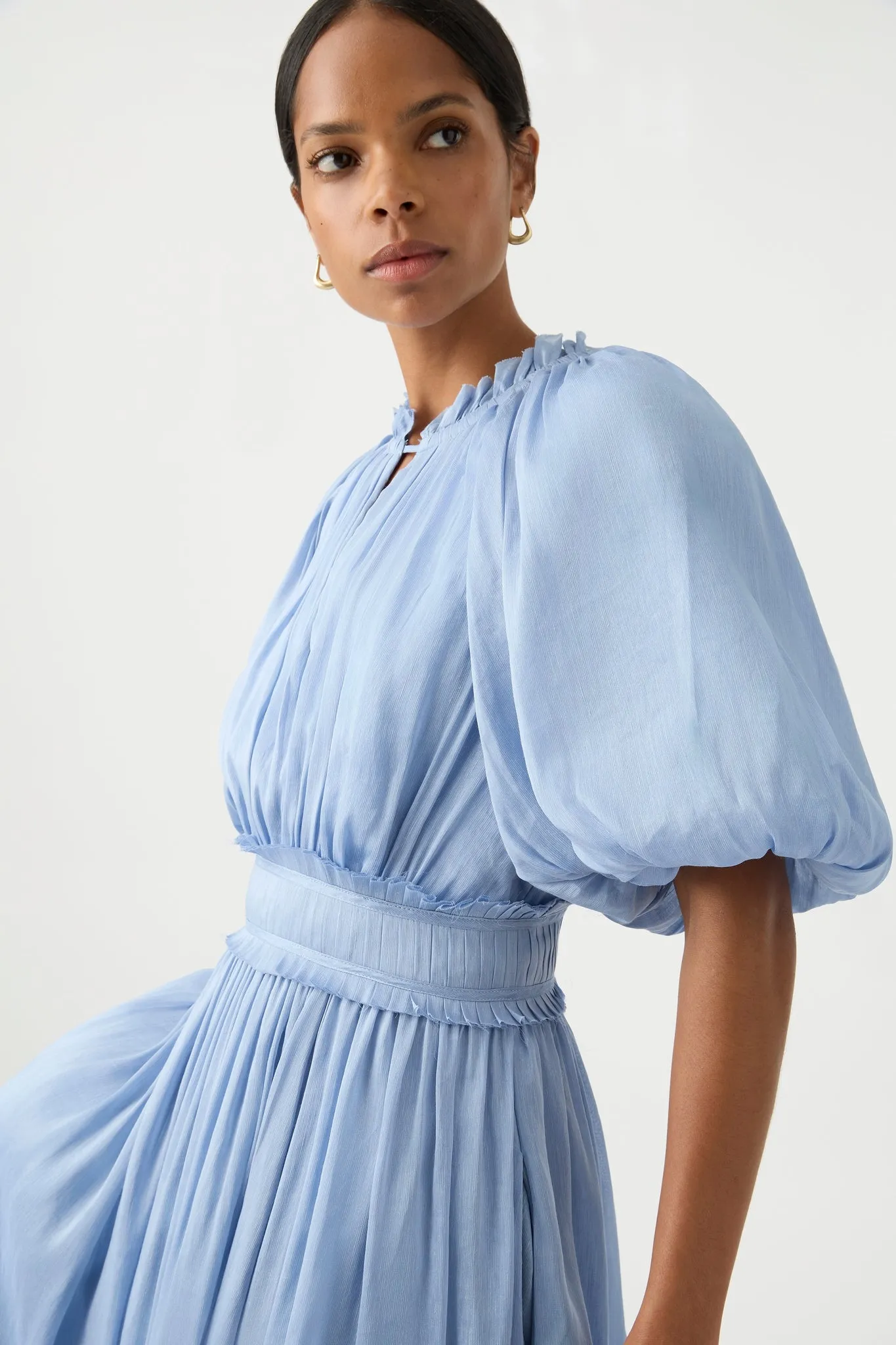 Elysium Blouson Midi Dress sold by Aje product image thumbnail 4