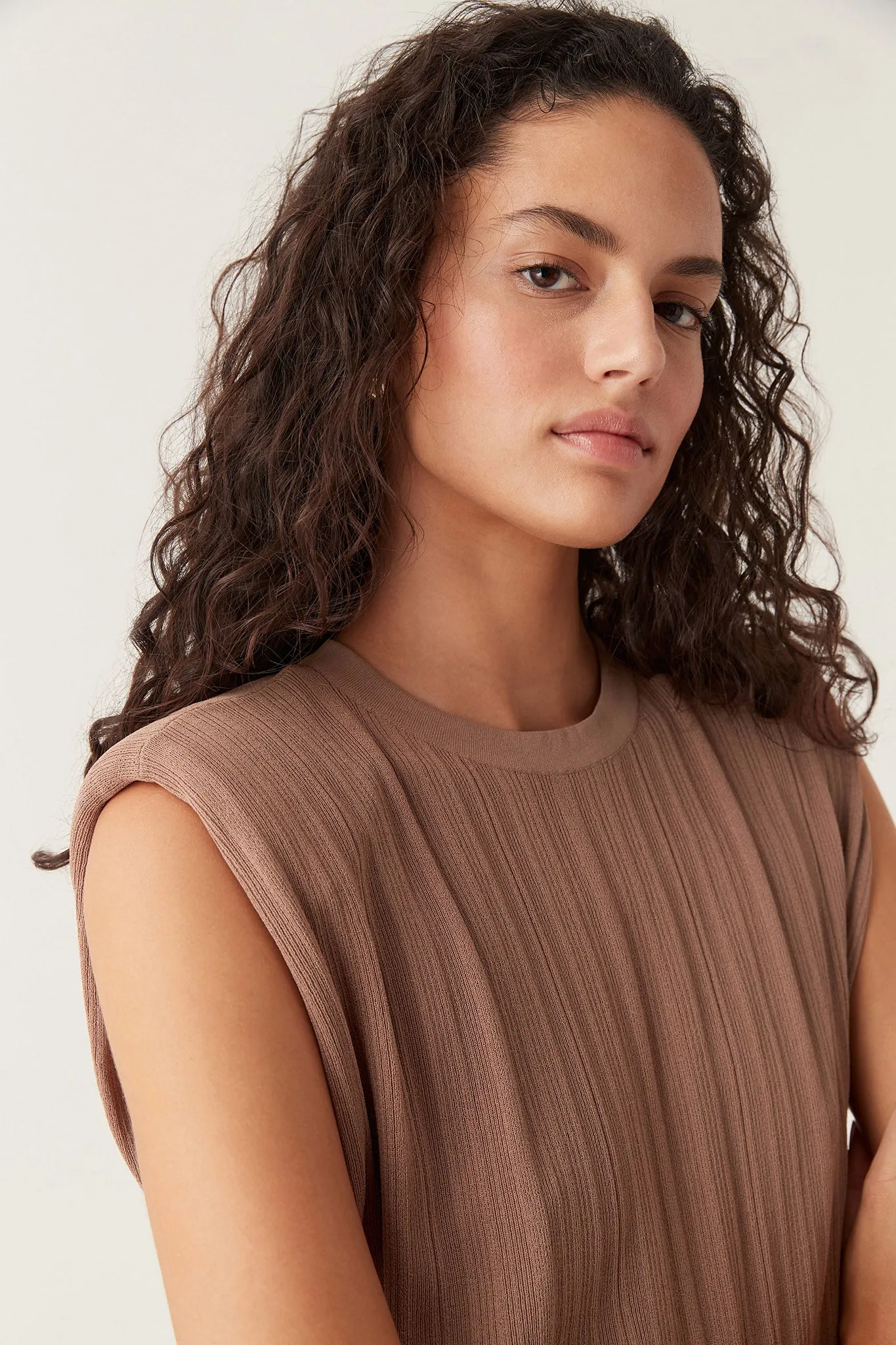 Seraphina Shoulder Pad Tank sold by Aje product image thumbnail 4