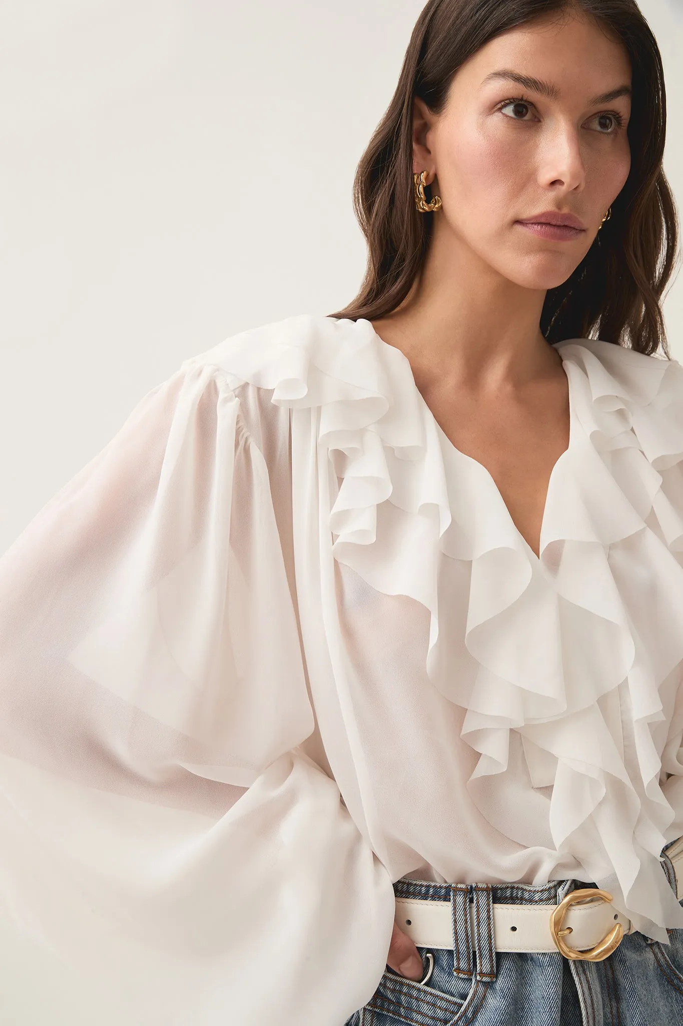 Tabitha Pom Pom Blouse sold by Aje product image thumbnail 4