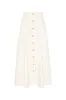 Ren Denim Midi Skirt sold by Aje