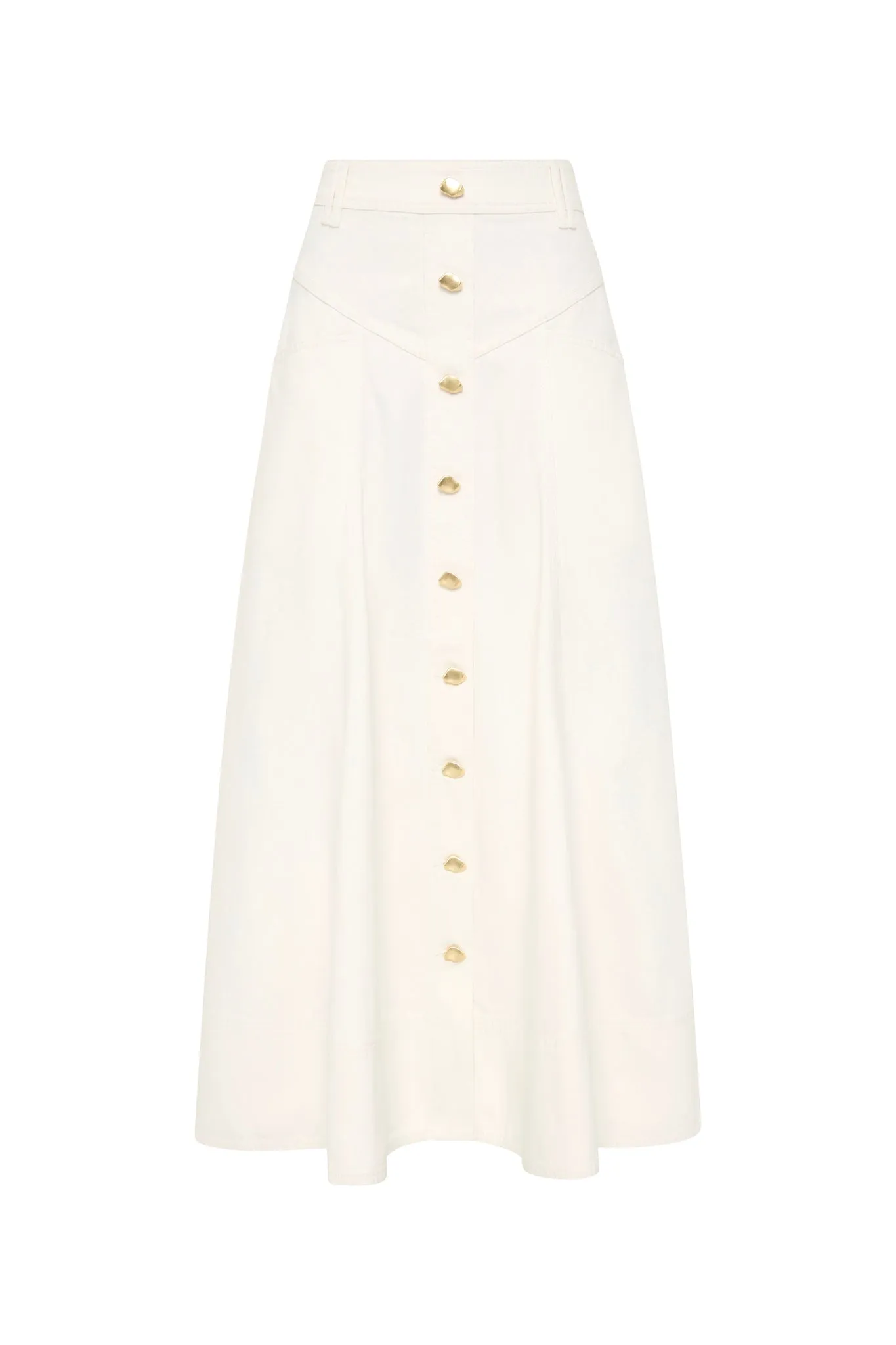 Ren Denim Midi Skirt sold by Aje product image thumbnail 2