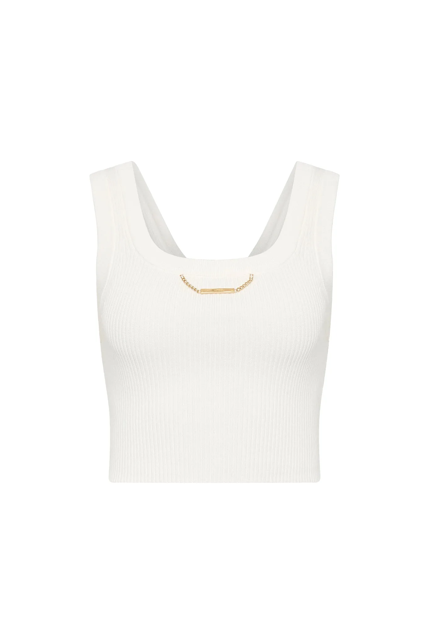 Estella Cropped Knit Tank sold by Aje product image thumbnail 2