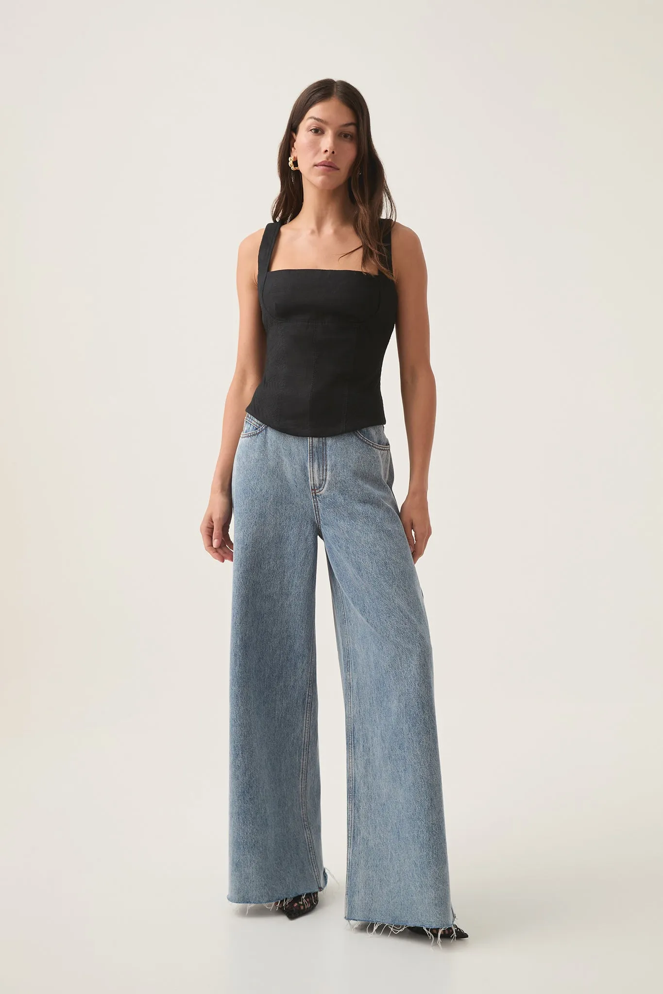 Clover Corded Top sold by Aje
