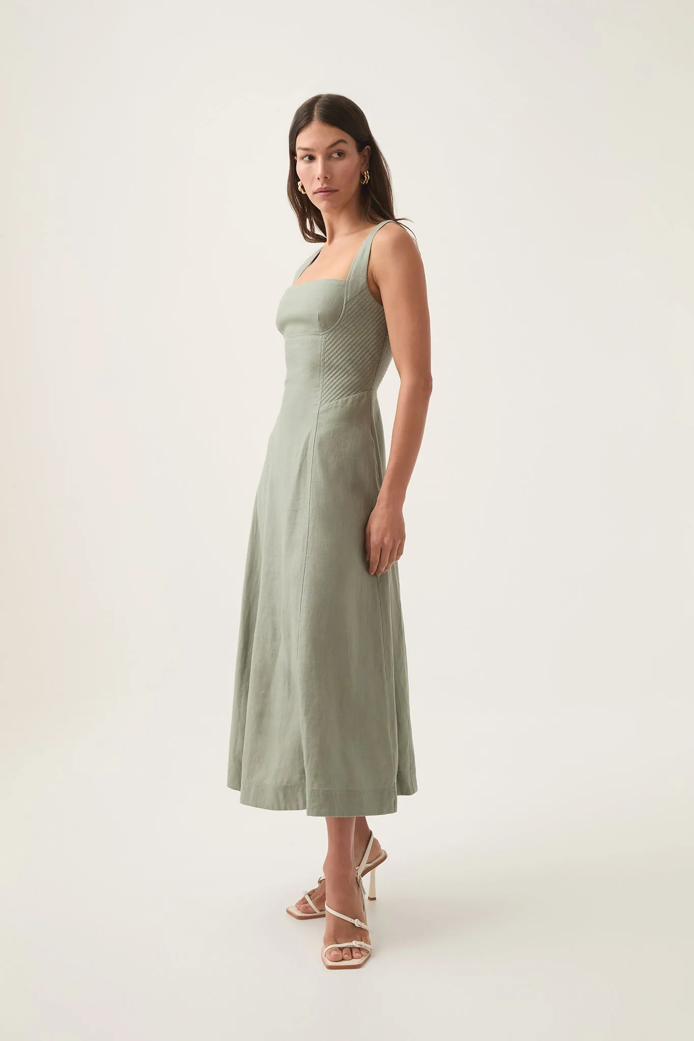 Clover Corded Midi Dress sold by Aje product image thumbnail 3