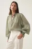 Athena Smocked Blouse sold by Aje