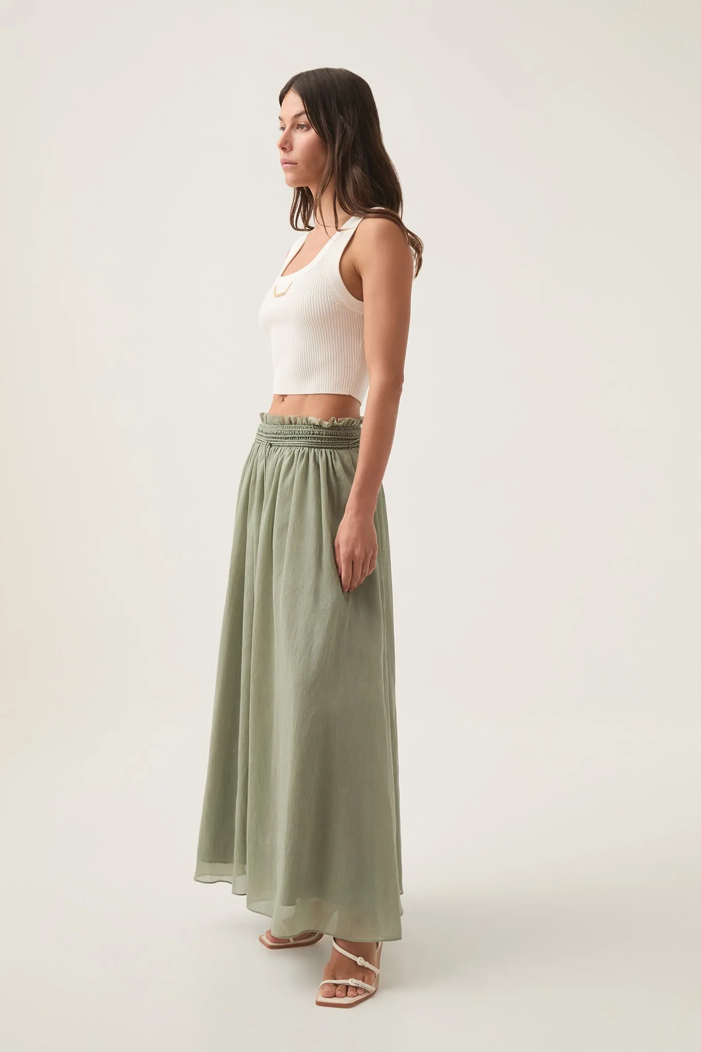 Athena Midi Skirt sold by Aje product image thumbnail 3