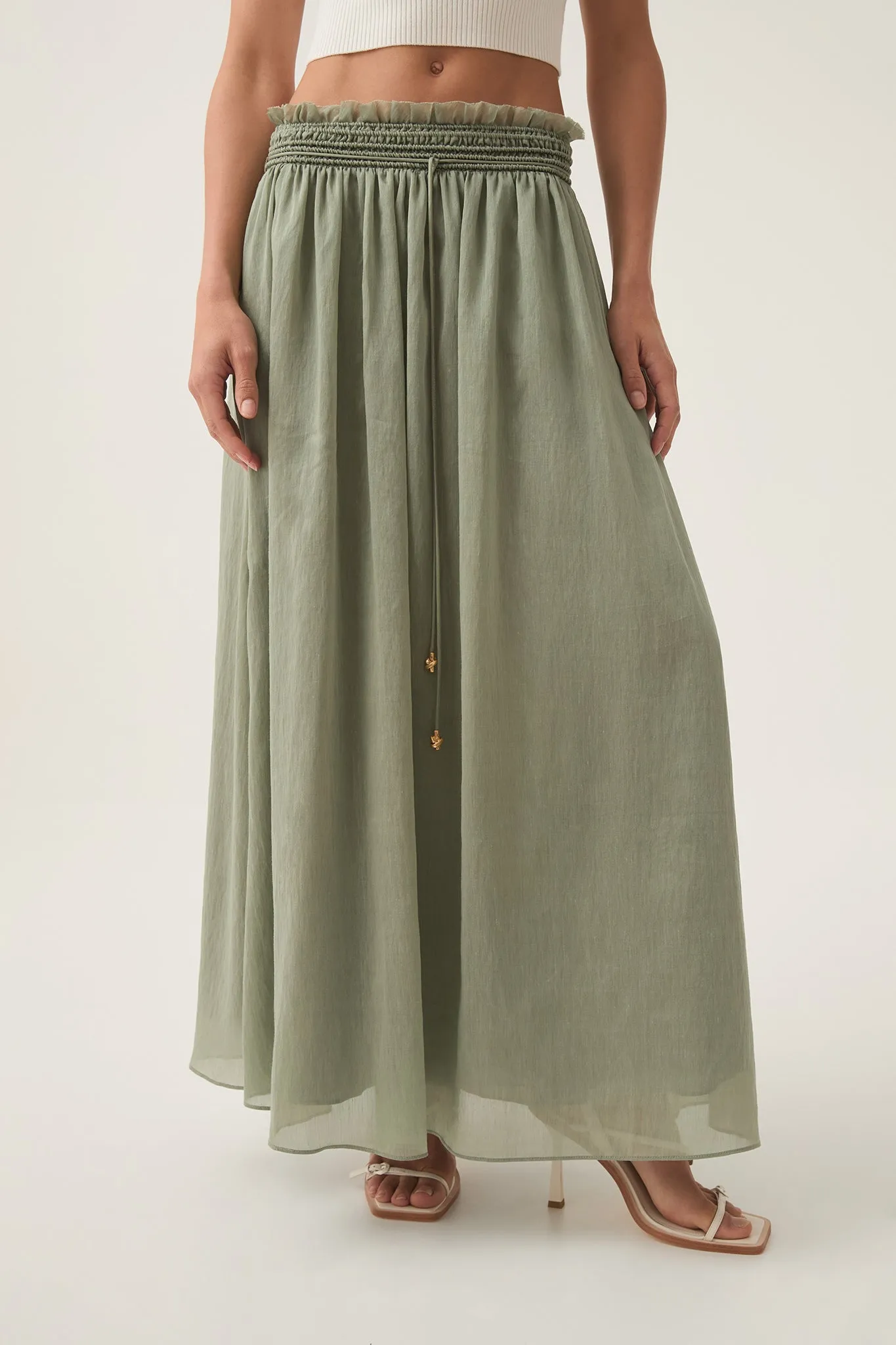 Athena Midi Skirt sold by Aje product image thumbnail 4