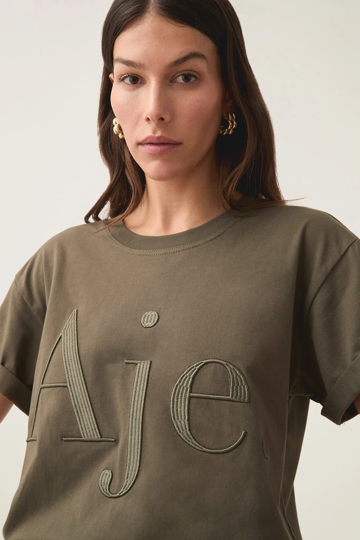 Alice Embroidered Logo Tee sold by Aje product image thumbnail 4