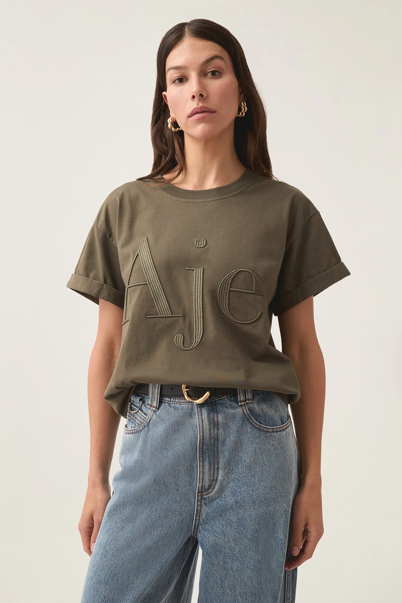 Alice Embroidered Logo Tee sold by Aje product image thumbnail 3
