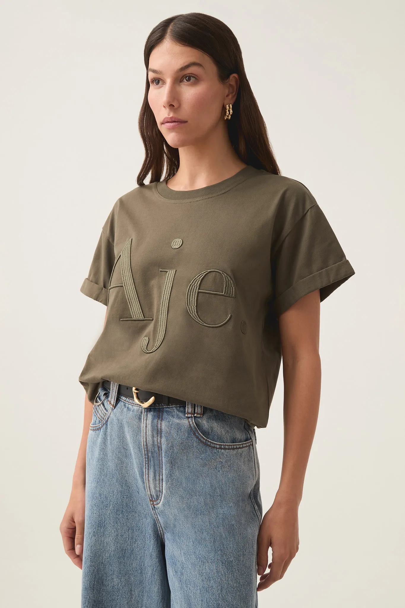 Alice Embroidered Logo Tee sold by Aje product image thumbnail 5