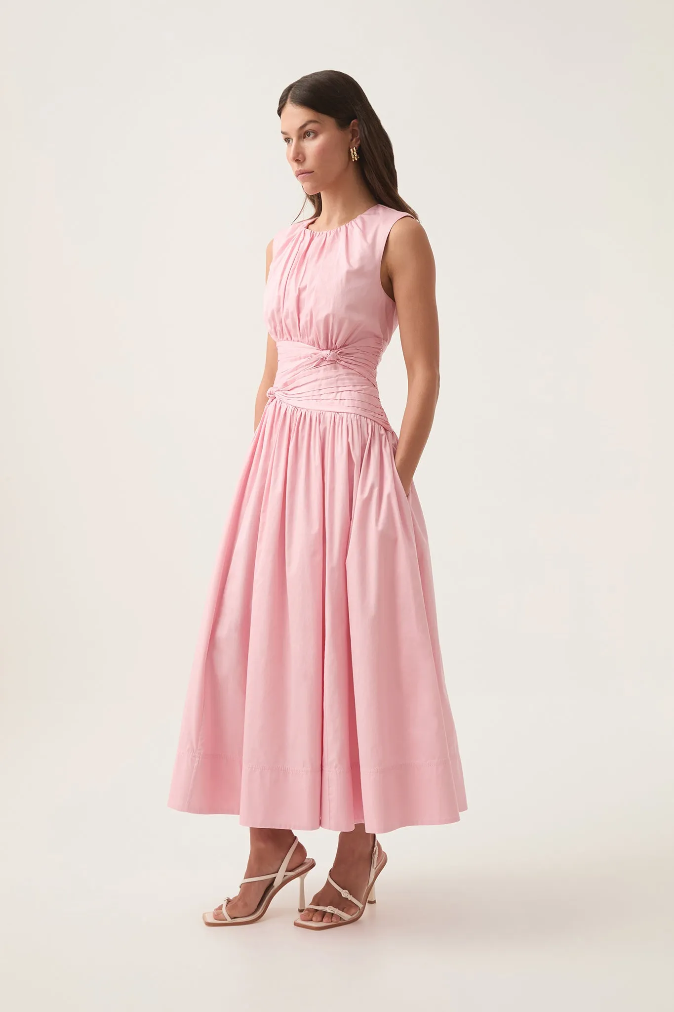 Agatha Knot Waist Midi Dress sold by Aje product image thumbnail 3