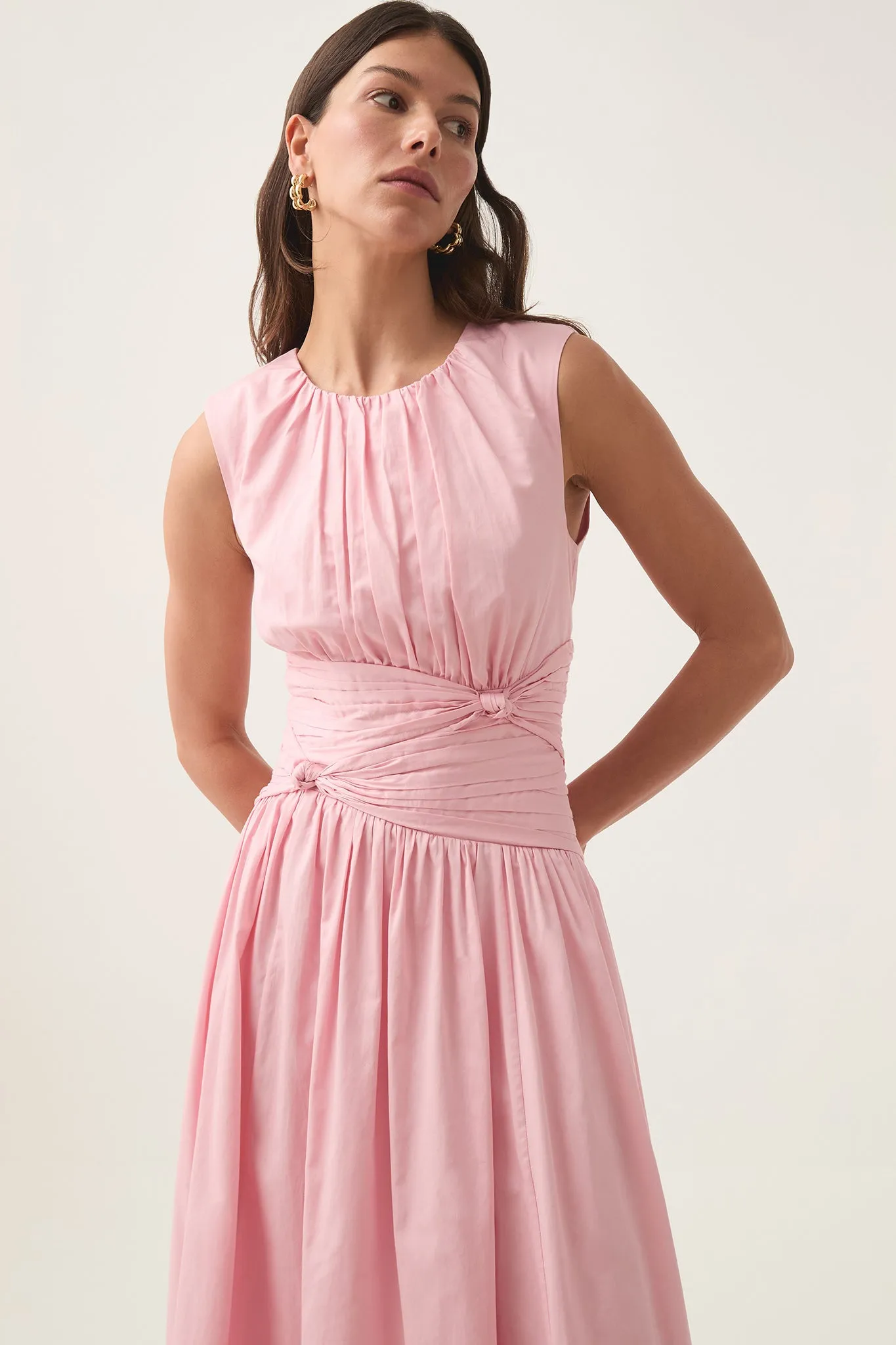 Agatha Knot Waist Midi Dress sold by Aje product image thumbnail 4