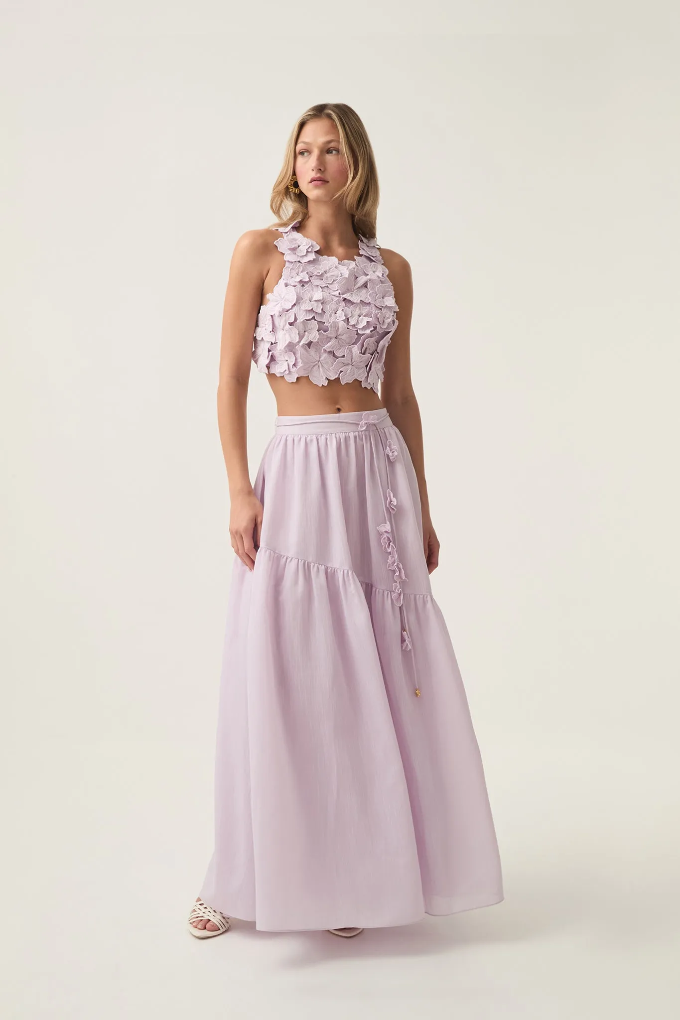 Splendour Flower Shell Top sold by Aje product image thumbnail 4