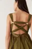 Nova Tie Back Midi Dress sold by Aje