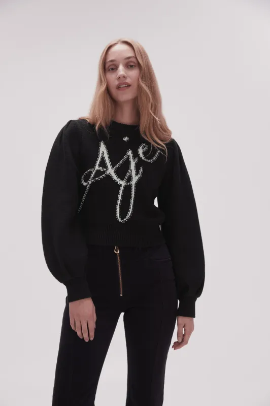 Betsy Logo Jumper sold by Aje