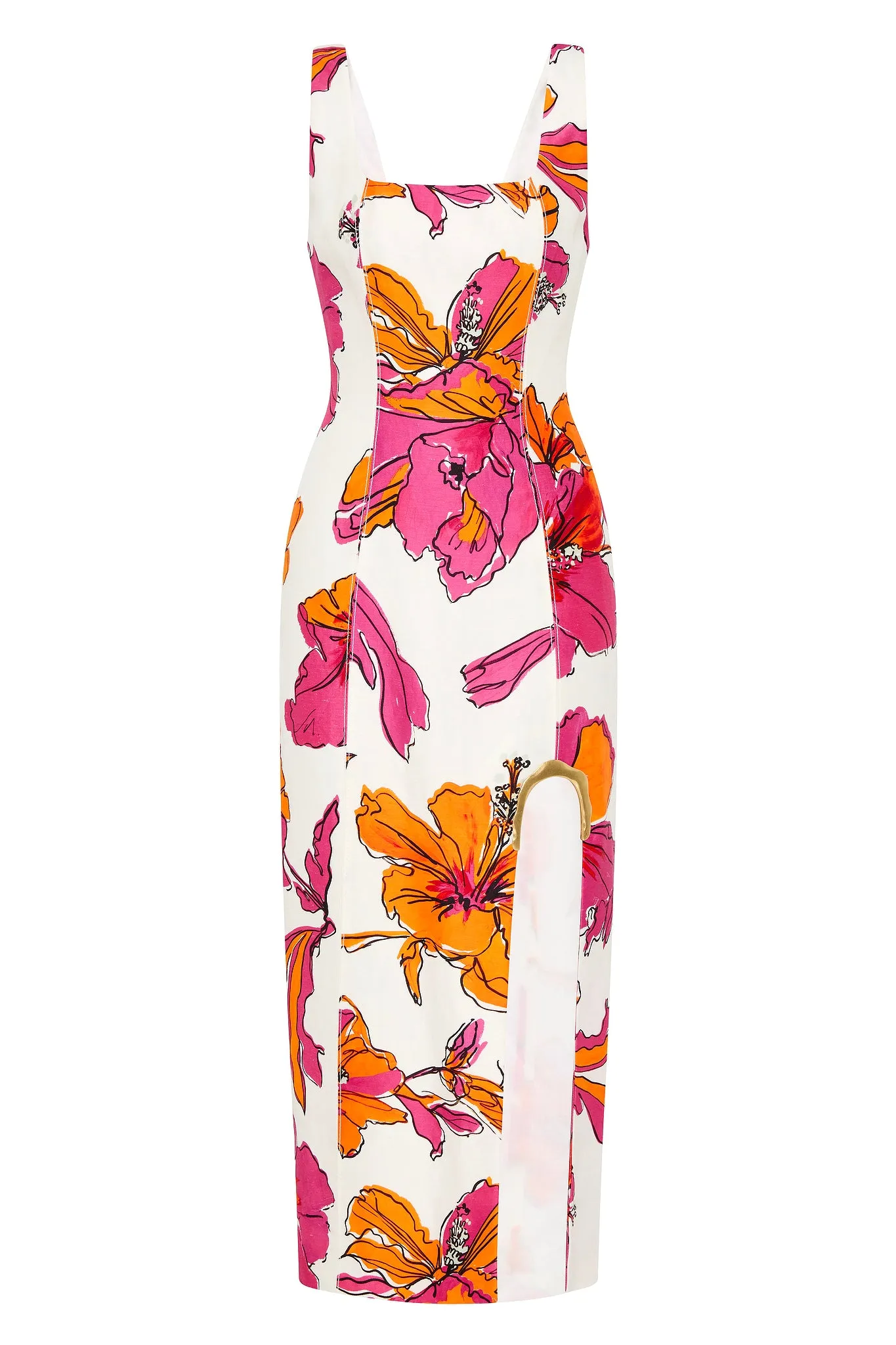 Flourish Midi Dress sold by Aje product image thumbnail 2