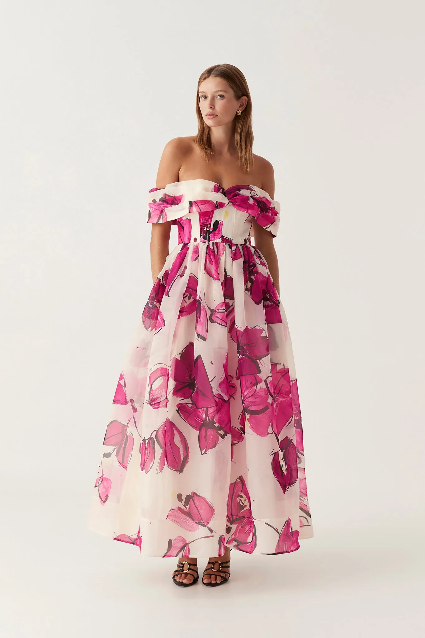 Cordelia Corseted Maxi Dress sold by Aje product image thumbnail 3