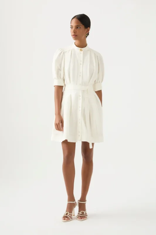 Eden Box Pleat Mini Dress sold by Aje