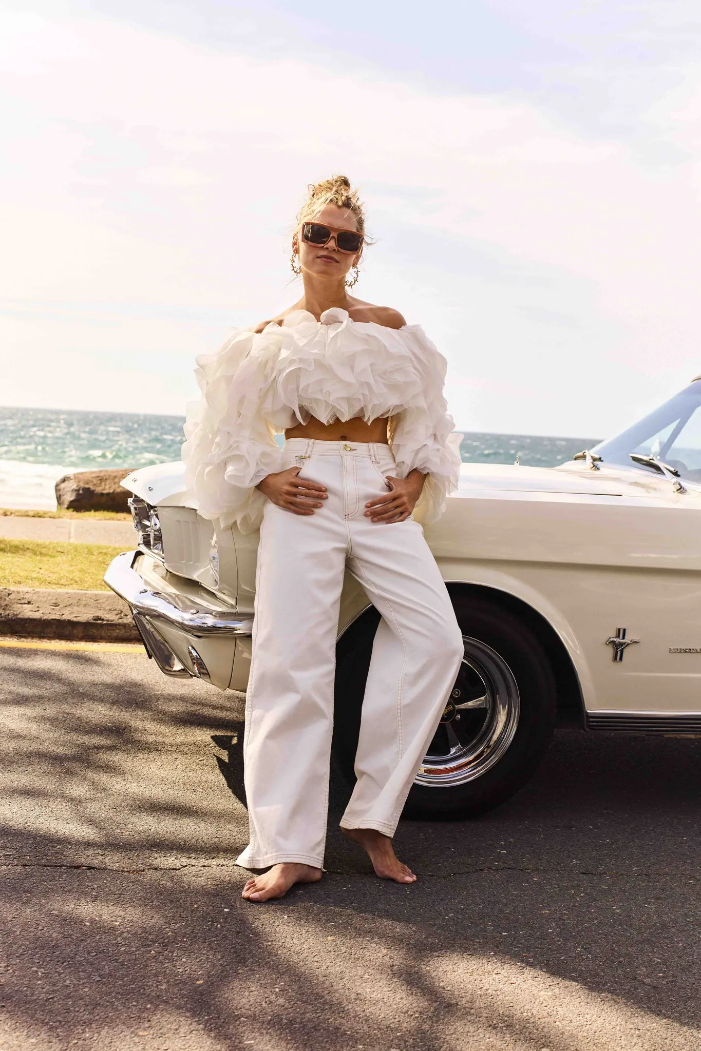 Wavebreak Mid Rise Jean sold by Aje