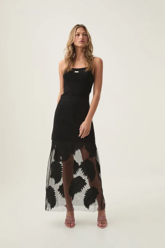 Wilder Knit Maxi Skirt sold by Aje