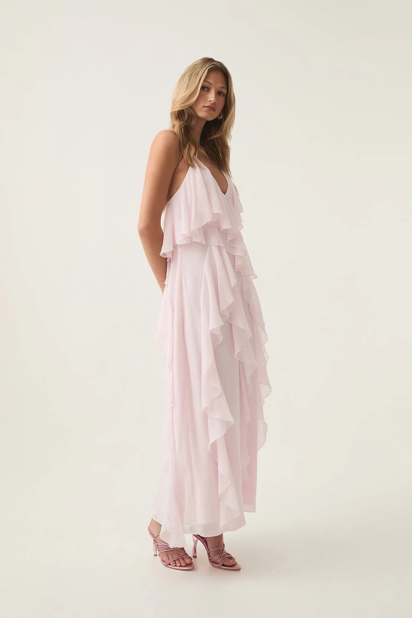 Valentine Frill Maxi Dress sold by Aje product image thumbnail 3