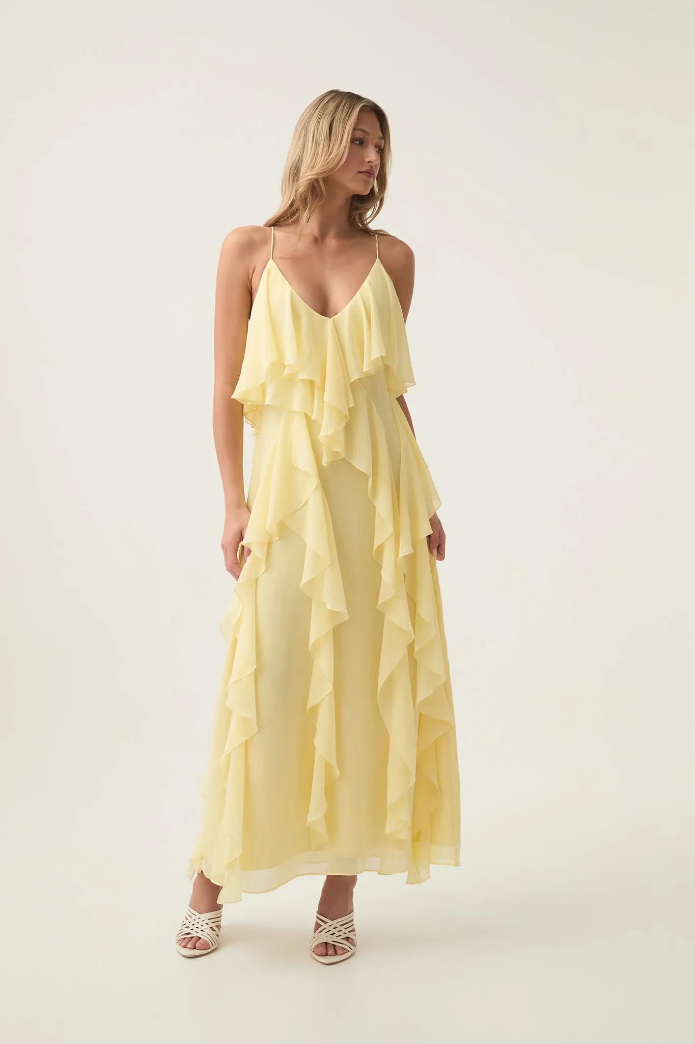 Valentine Frill Maxi Dress sold by Aje product image thumbnail 3