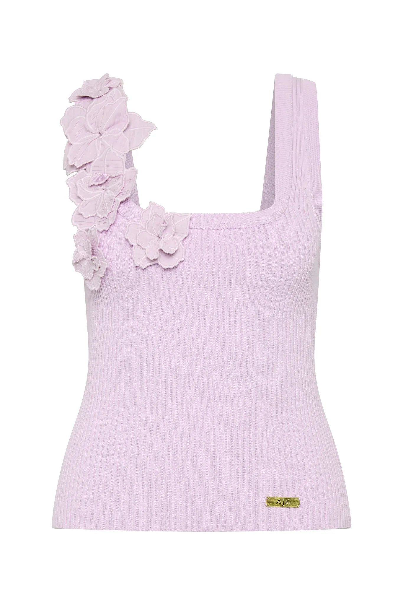 Splendour Flower Knit Tank sold by Aje product image thumbnail 2