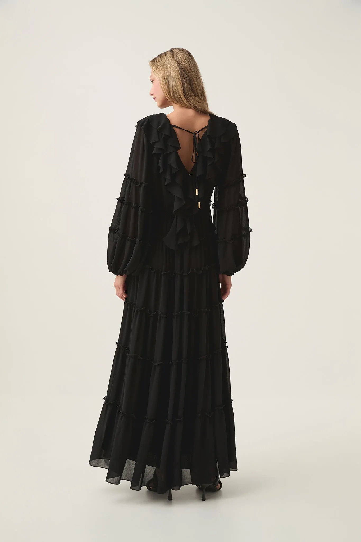 Protea Ruffle Maxi Dress sold by Aje product image thumbnail 5