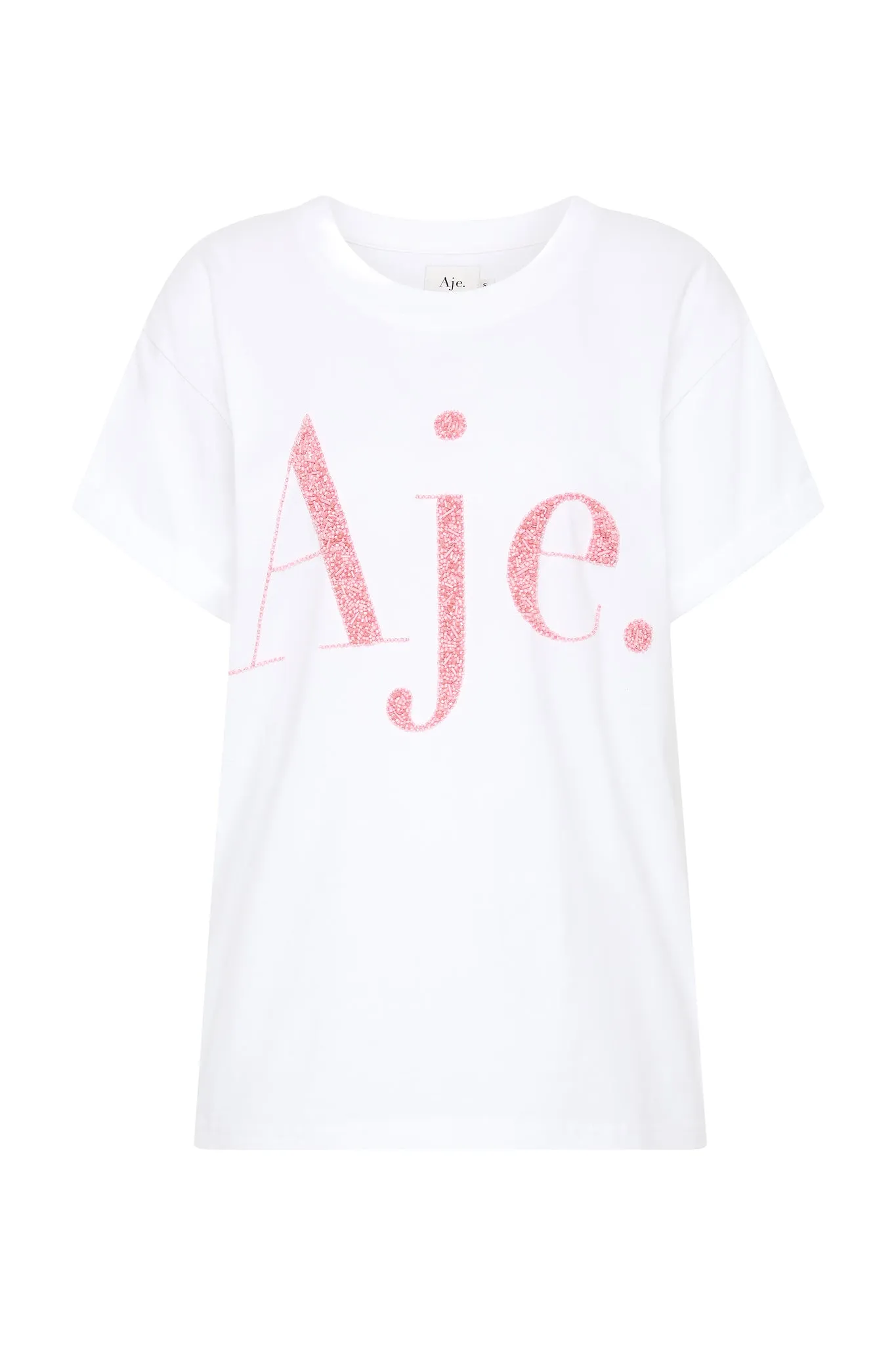 Fondness Embellished Logo Tee sold by Aje product image thumbnail 2