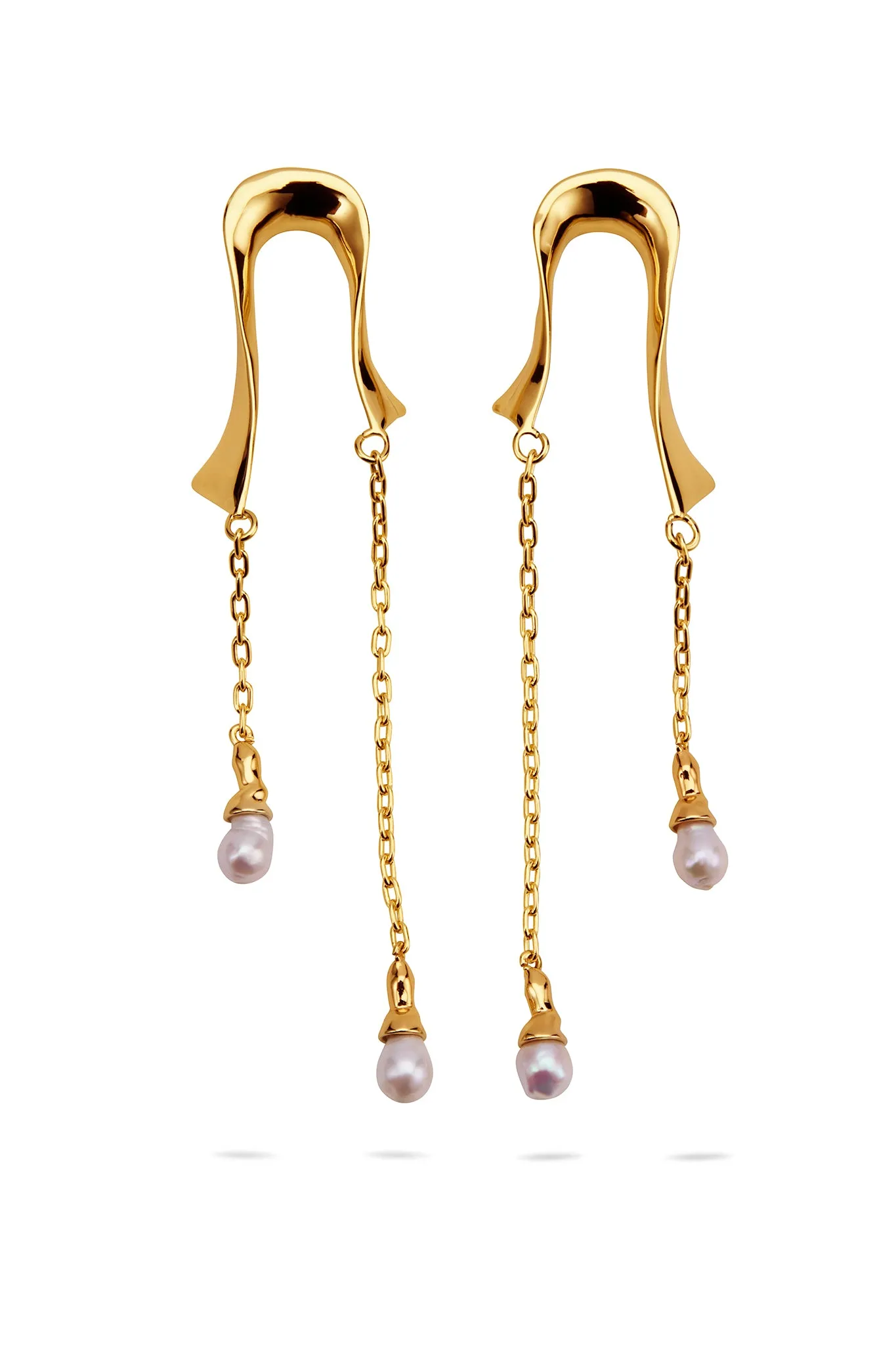 Faylinn Ribbon Drop Earring sold by Aje product image thumbnail 2