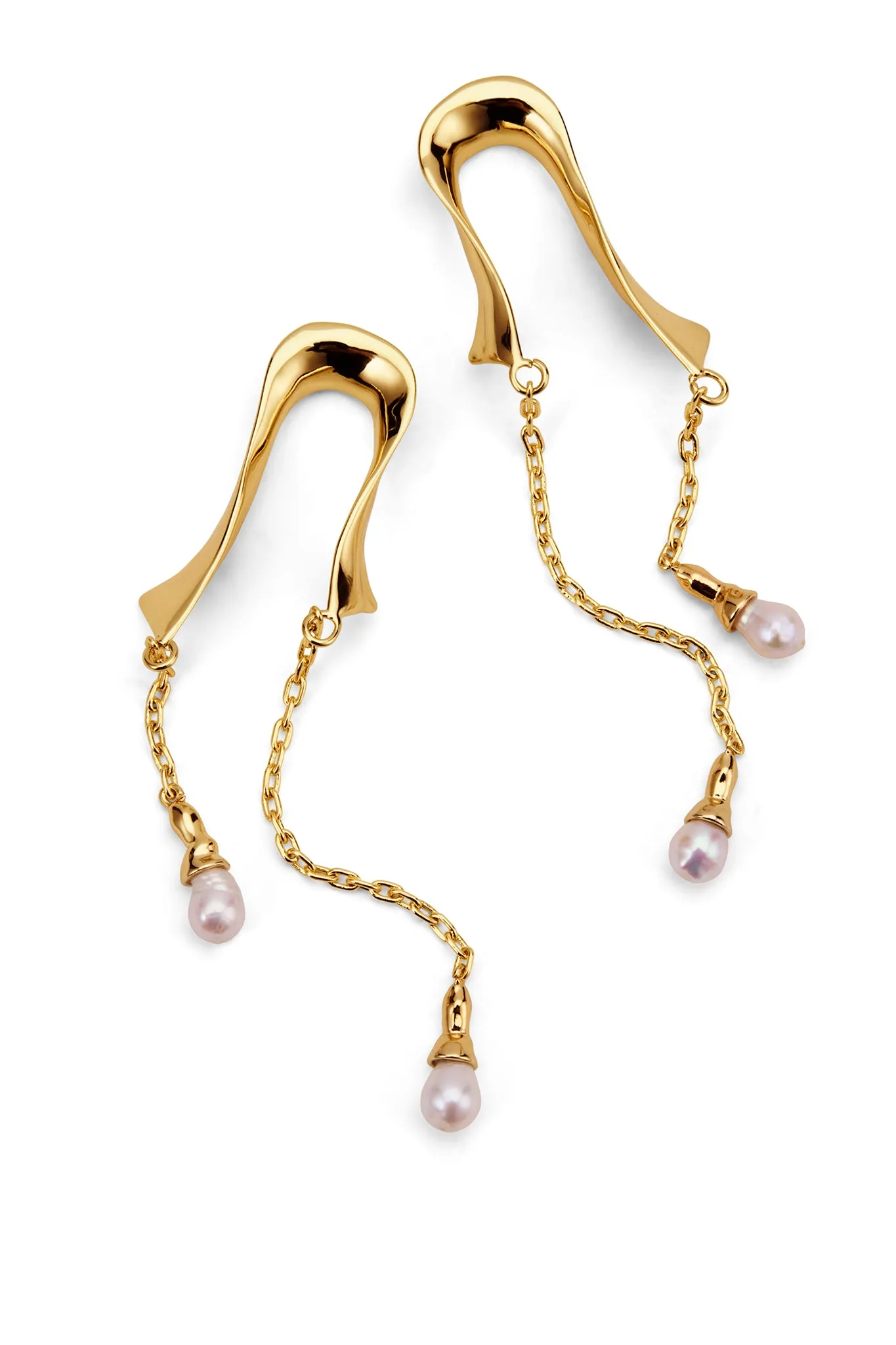 Faylinn Ribbon Drop Earring sold by Aje product image thumbnail 4