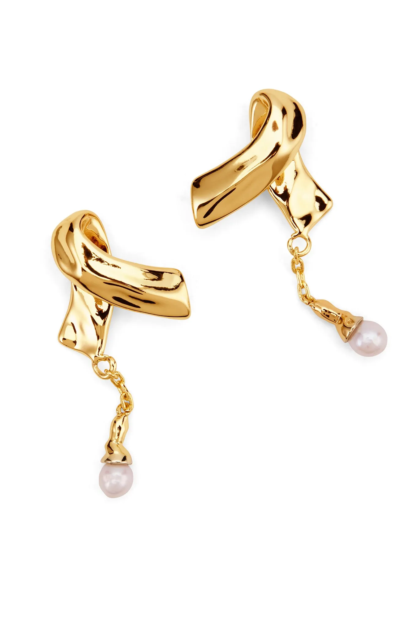 Evera Ribbon Drop Stud sold by Aje product image thumbnail 3