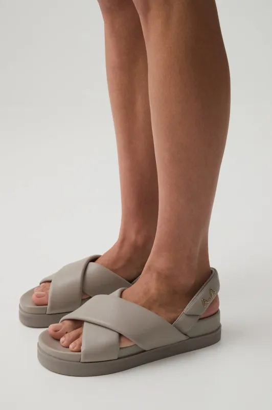 Padded Crossover Sandal 966 sold by Aje