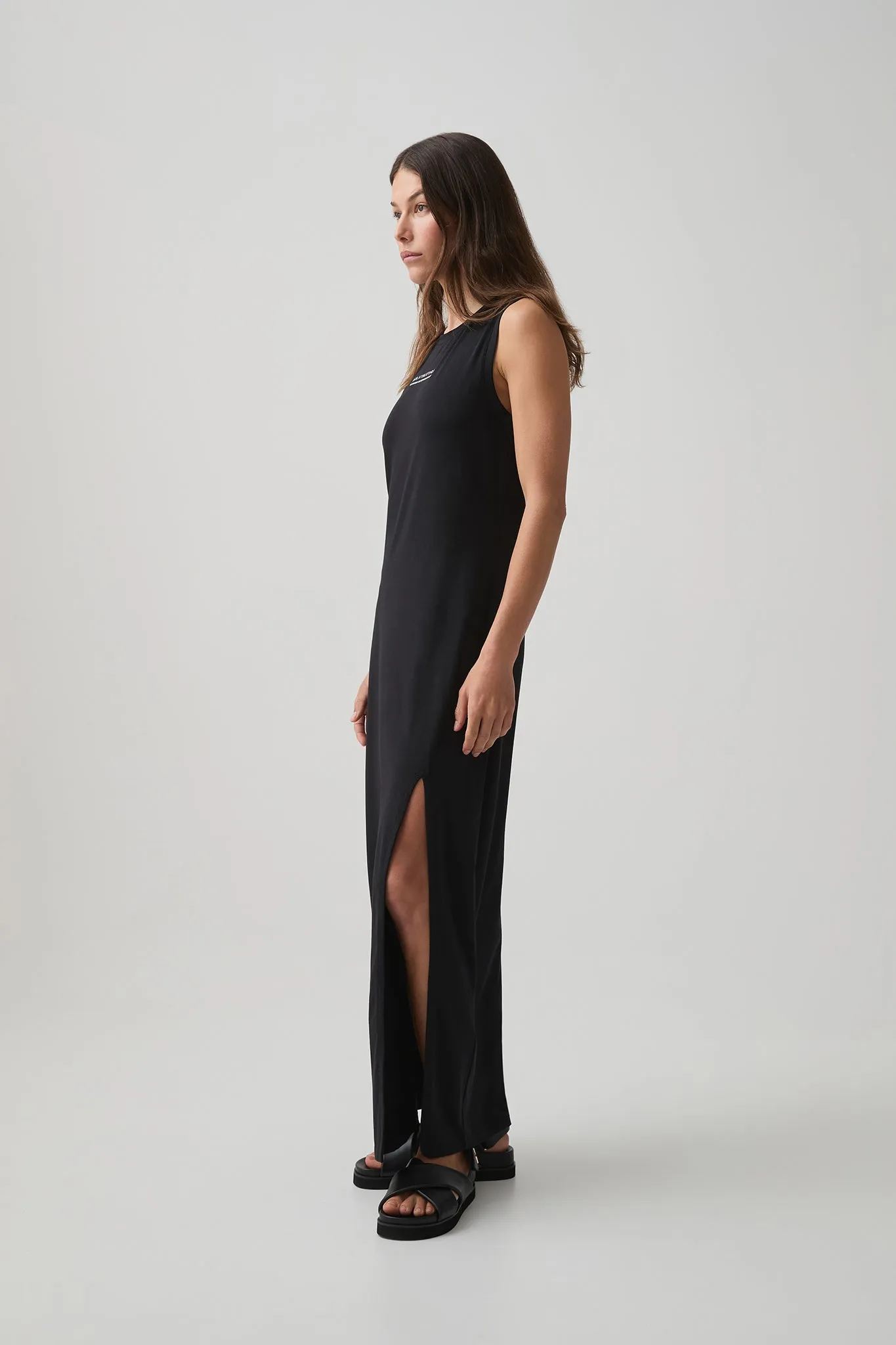 Split Hem Jersey Dress 816 sold by Aje product image thumbnail 4