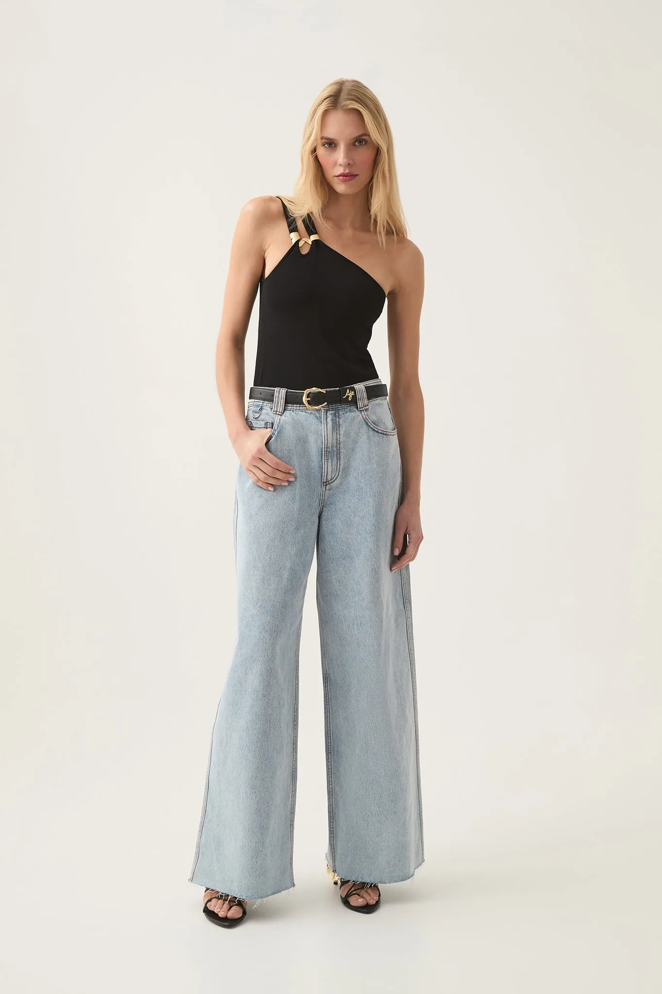 Vibrancy Knit Sleeveless Top sold by Aje product image thumbnail 3