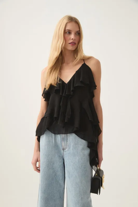 Valentine Frill Top sold by Aje