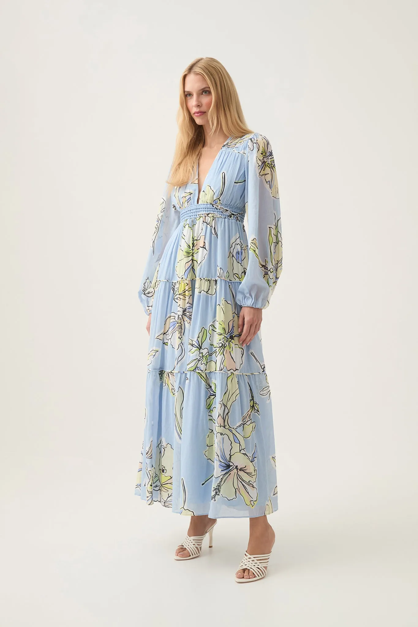 Romantica Voile Maxi Dress sold by Aje product image thumbnail 3