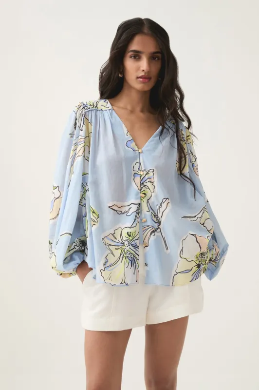 Romantica Blouse sold by Aje
