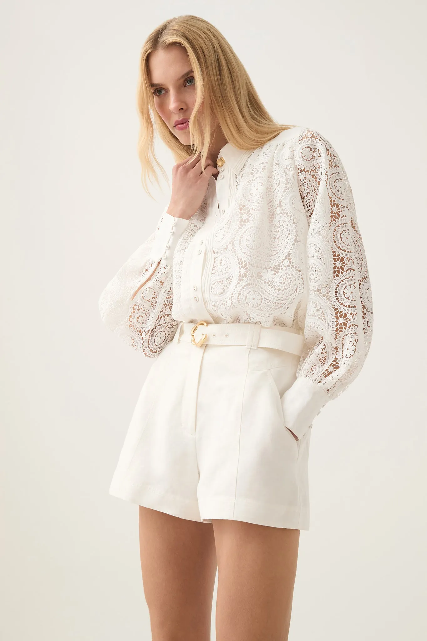 Laicey Paisley Shirt sold by Aje product image thumbnail 4