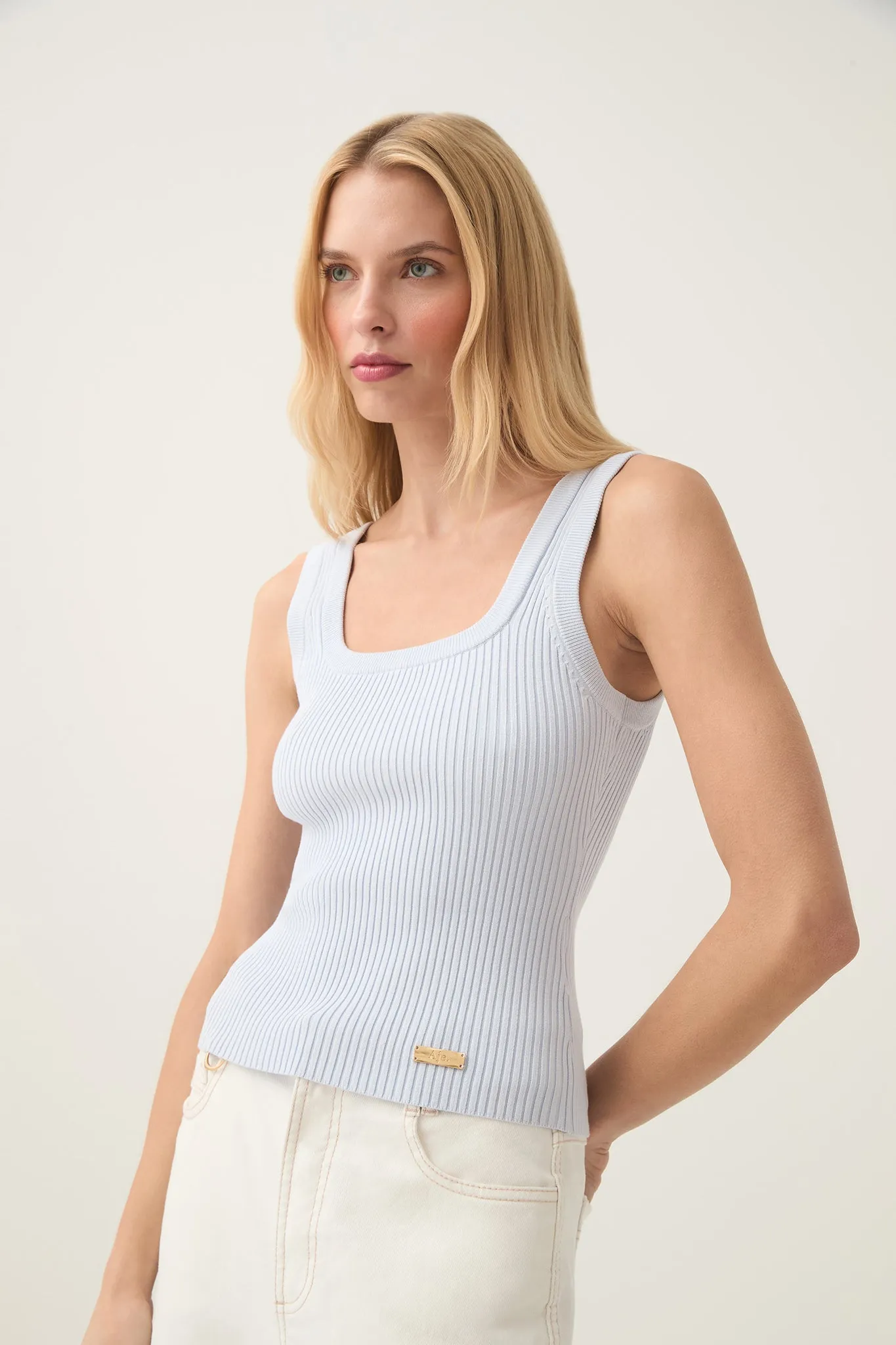 Bronte Knit Tank sold by Aje product image thumbnail 5