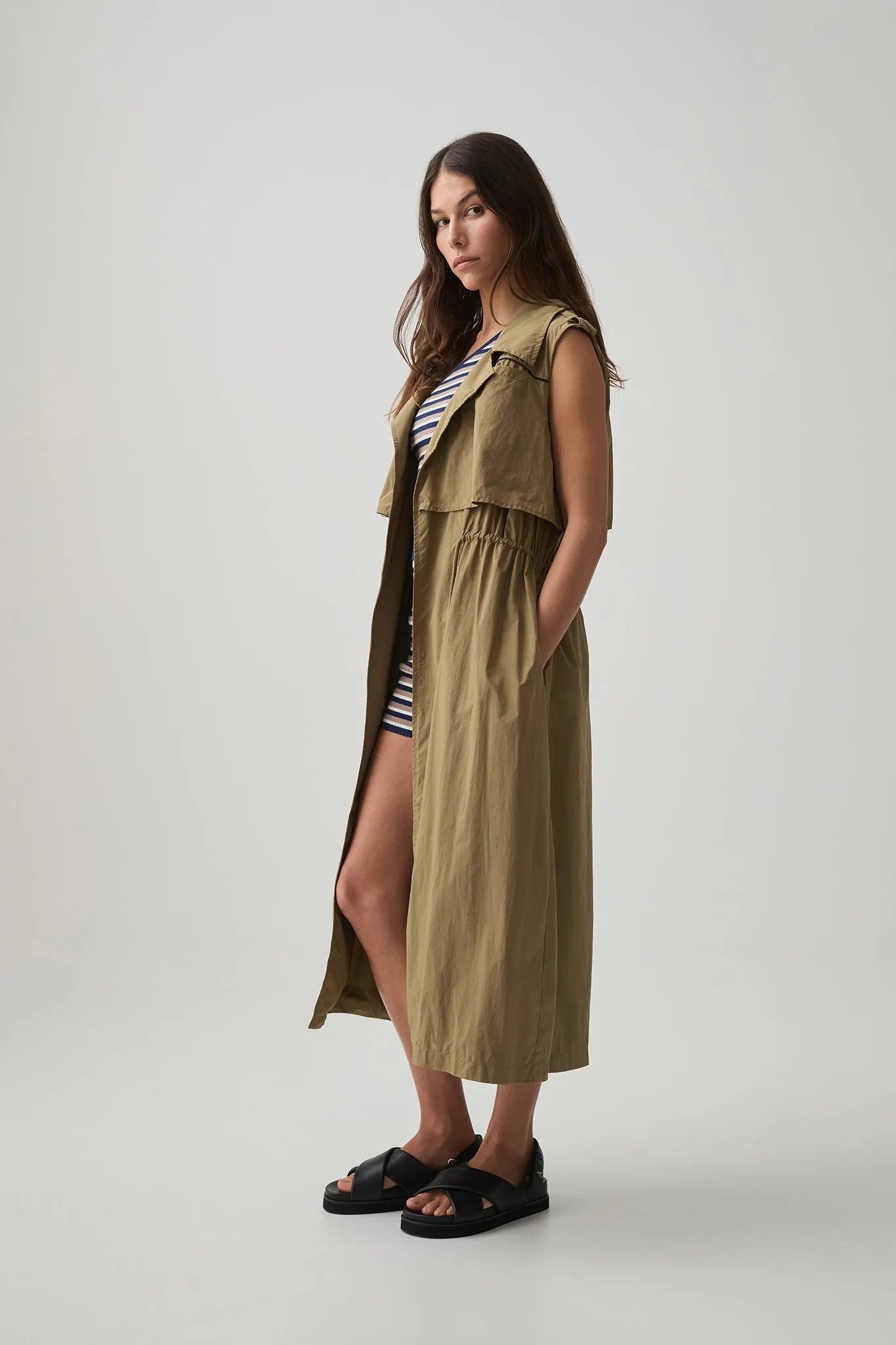 Logo Tape Longline Vest 703 sold by Aje product image thumbnail 3