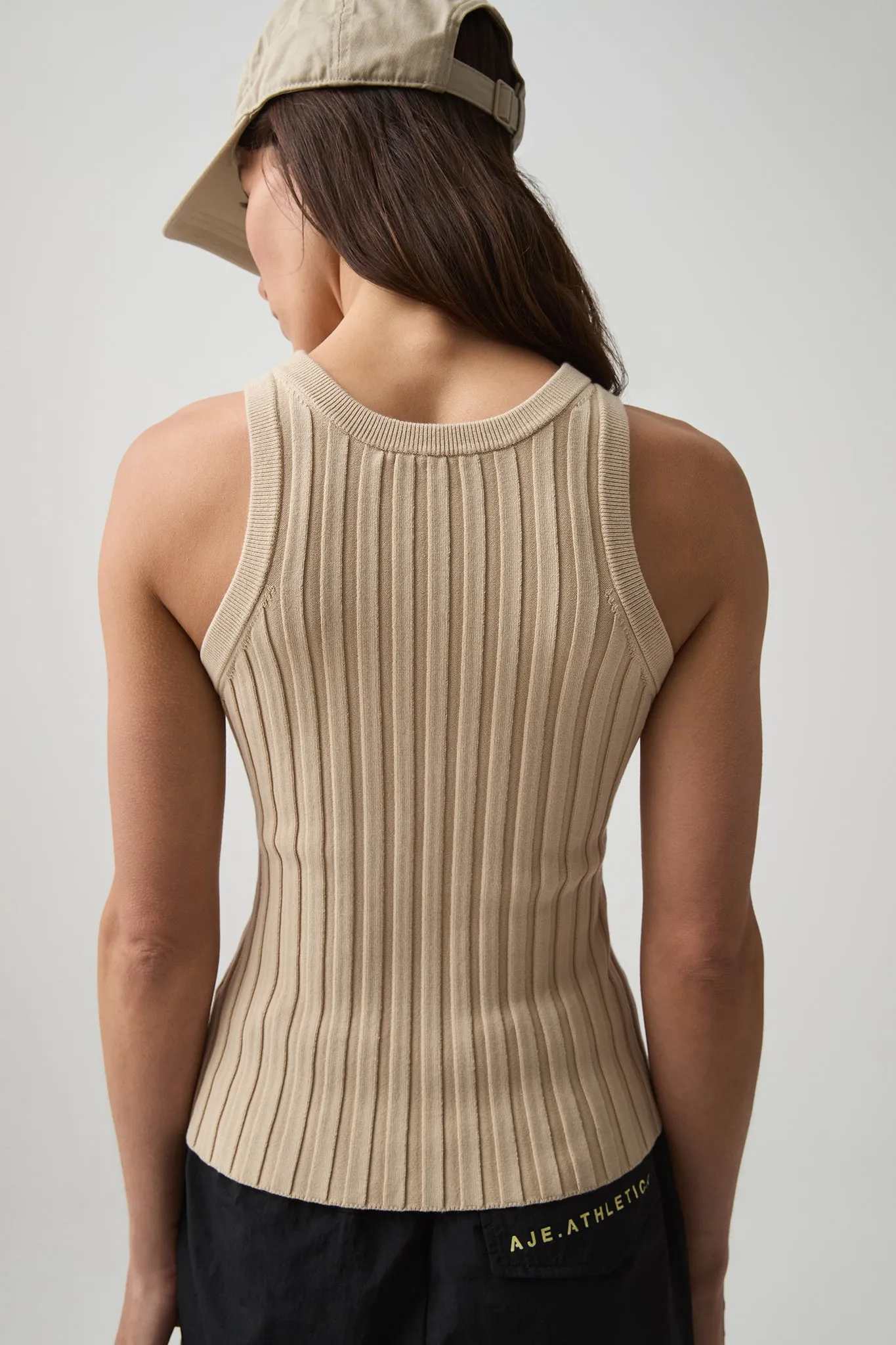 Hydra Logo Knit Ribbed Top sold by Aje product image thumbnail 5