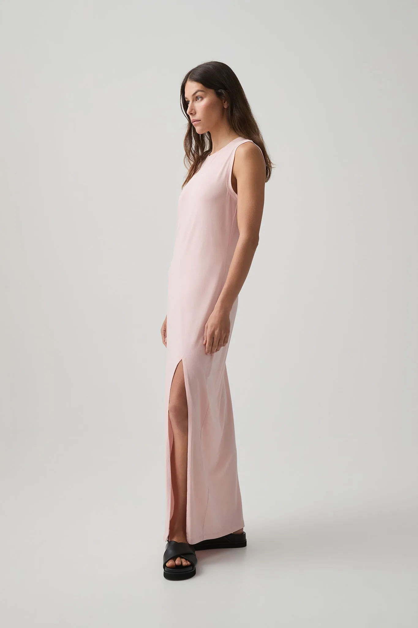 Split Hem Jersey Dress 816 sold by Aje product image thumbnail 4