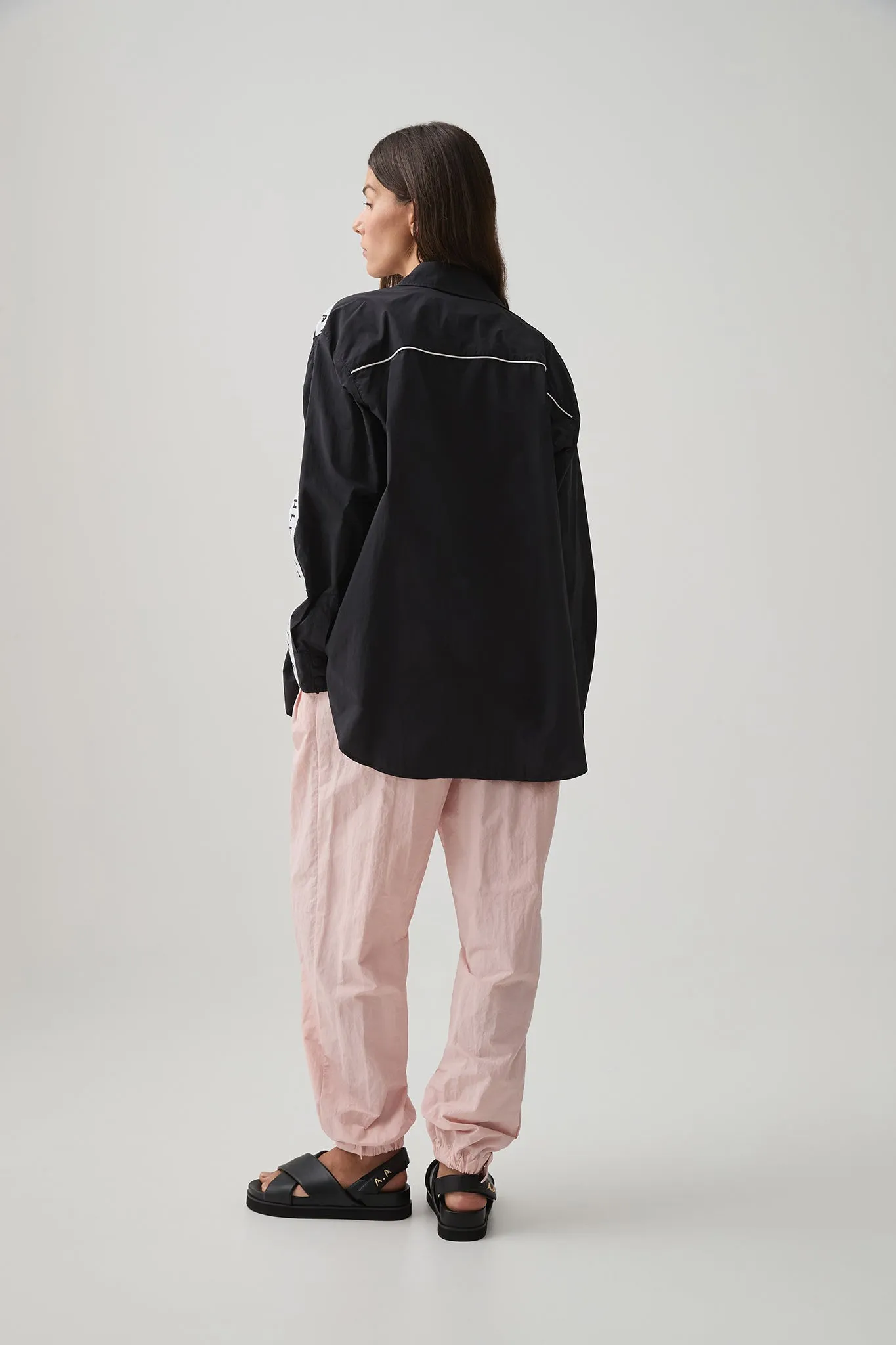 Logo Tape Spray Shirt 427 sold by Aje product image thumbnail 5