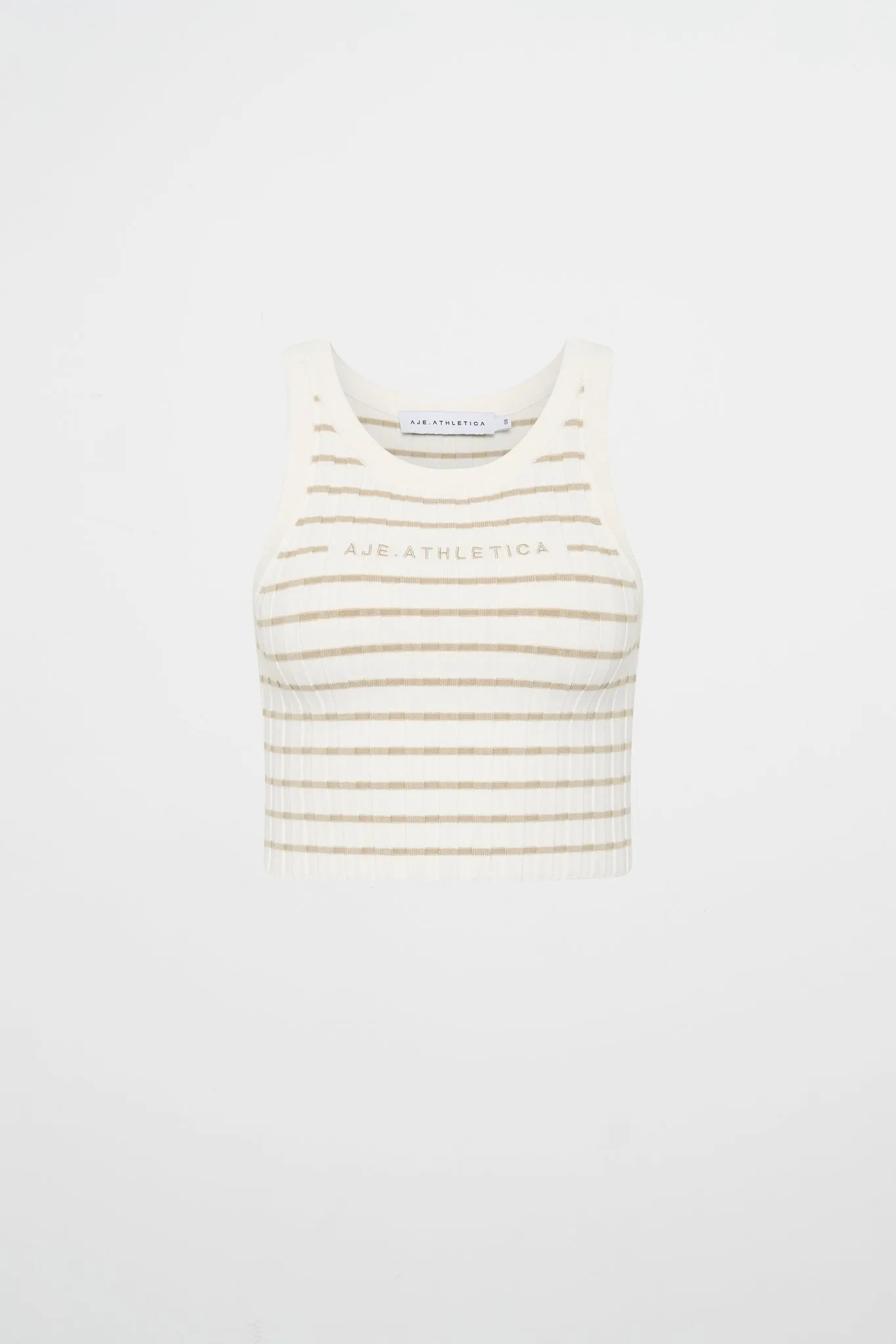 Cropped Knitted Rib Tank 135 sold by Aje product image thumbnail 2