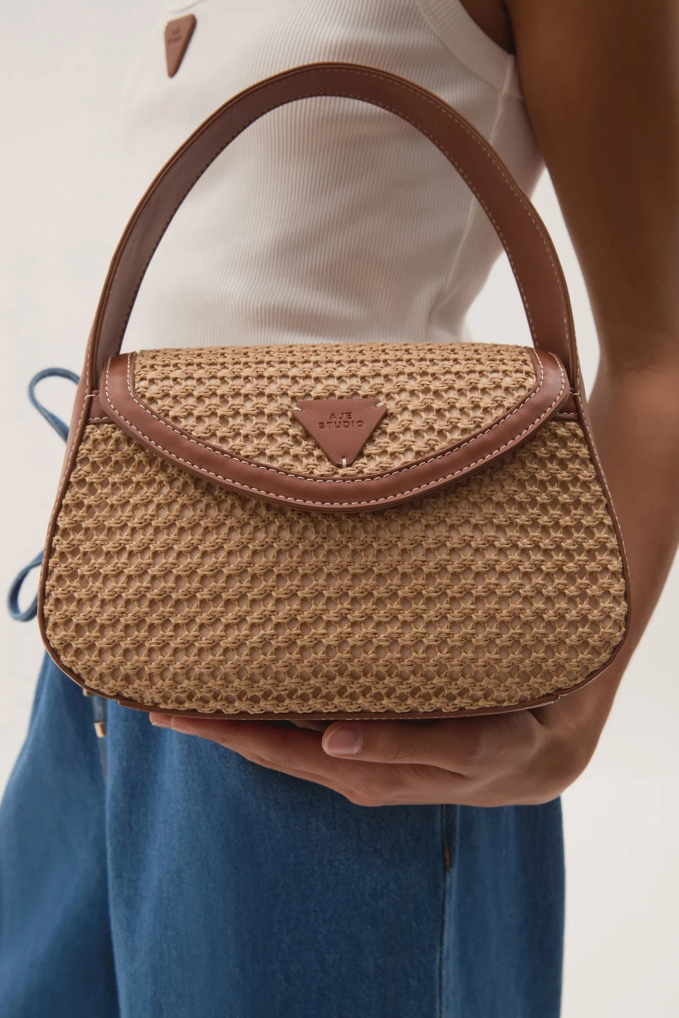 Beam Woven Shoulder Bag sold by Aje product image thumbnail 4