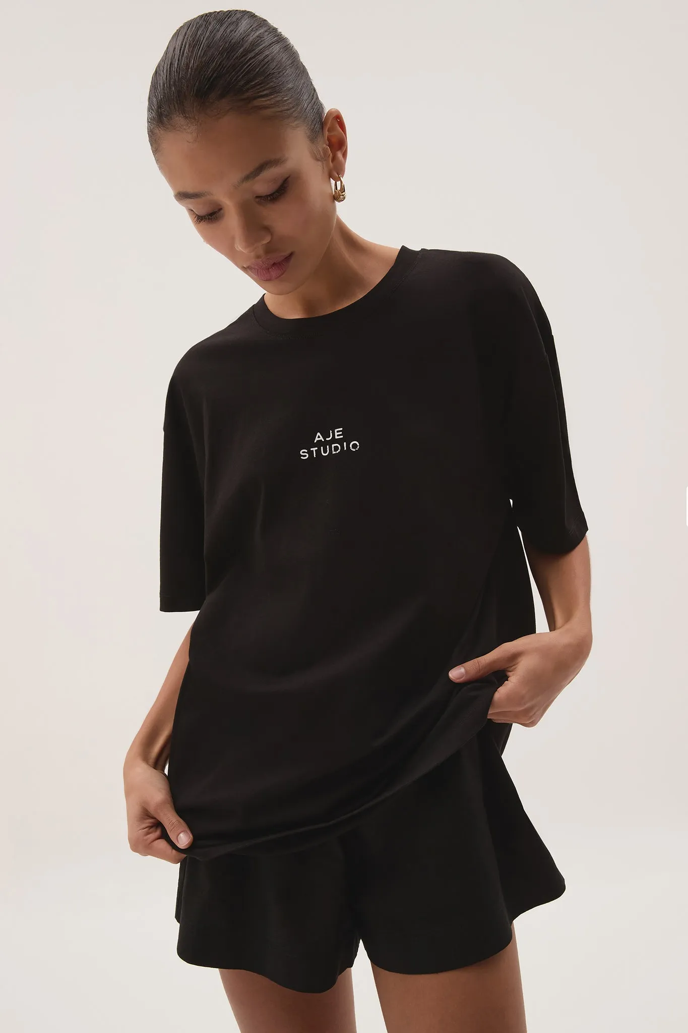 Lorne Oversized Tee sold by Aje