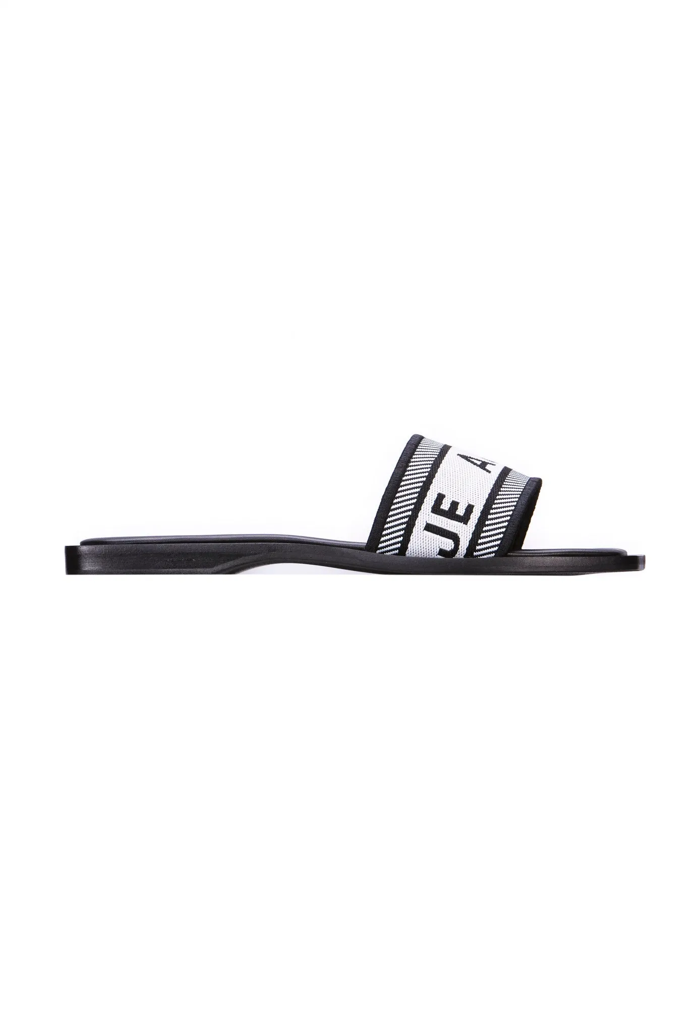 Joie Woven Logo Slide sold by Aje