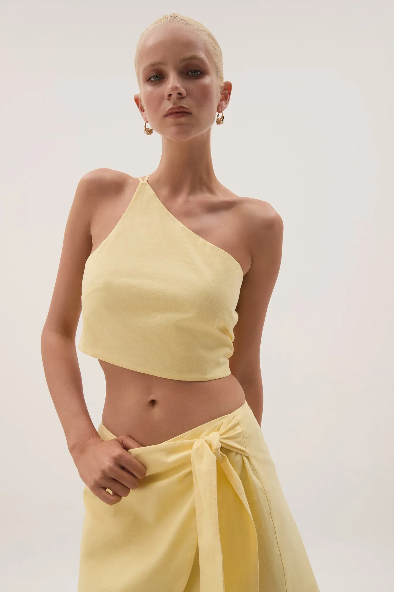 Eden Tie Back Top sold by Aje