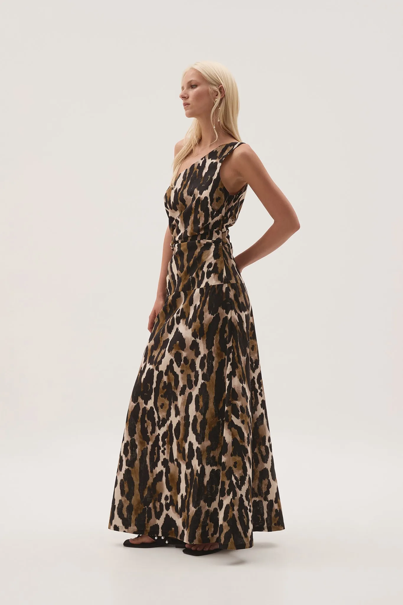 Daze One Shoulder Maxi Dress sold by Aje product image thumbnail 3